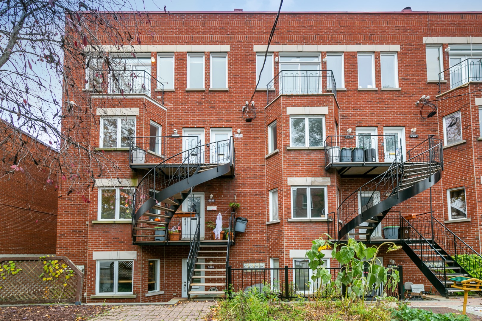 Condo à vendre à Rosemont 6529 rue Cartier Montréal