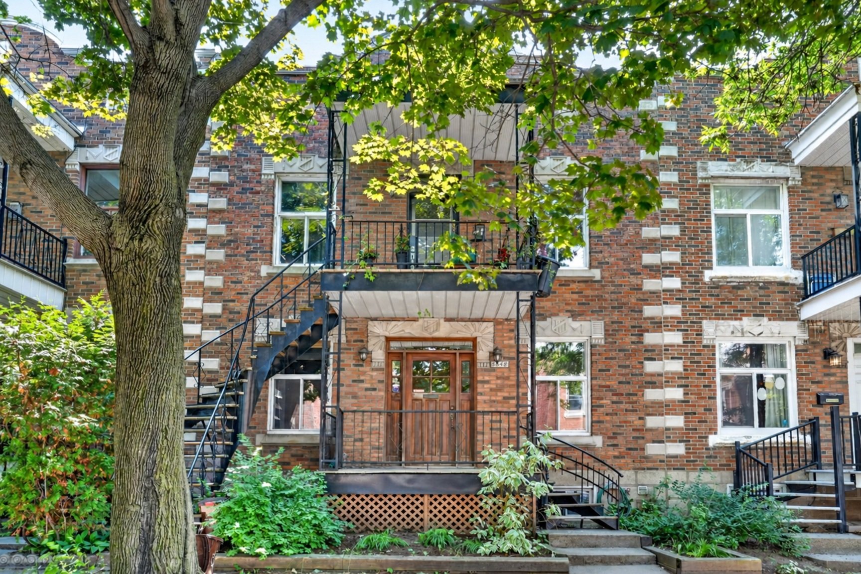 Frontage, duplex for sale in Villeray
