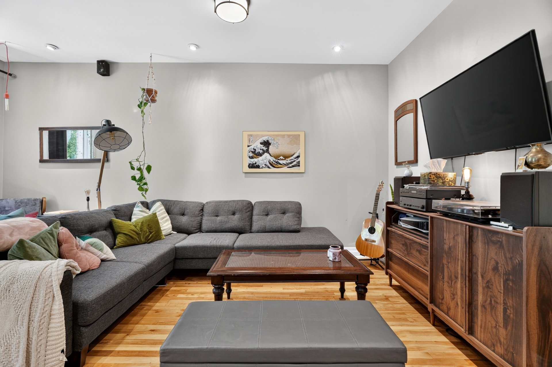 Living room, triplex for sale in Plateau-Mont-Royal