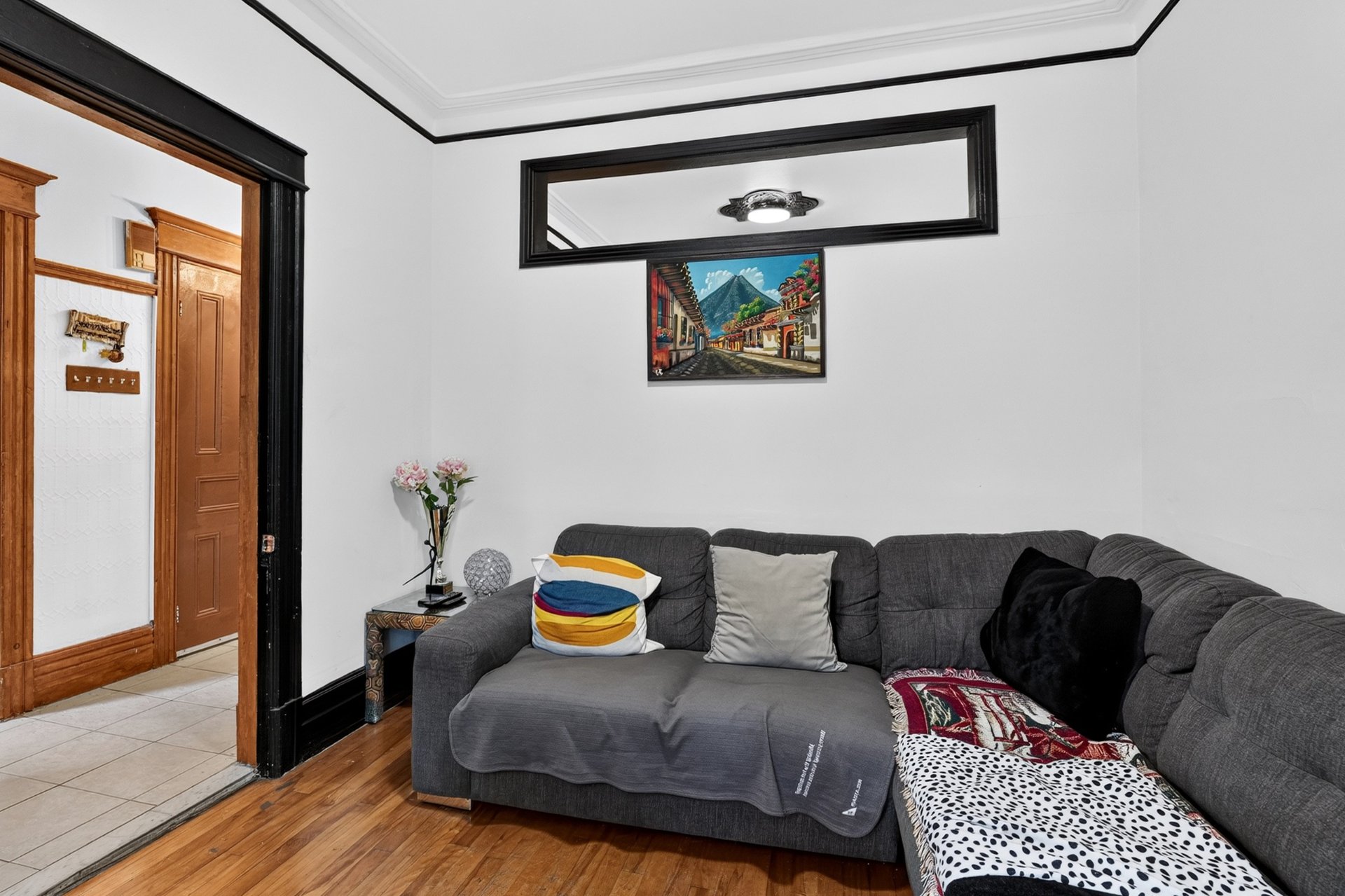 Living room, duplex for sale in Rosemont